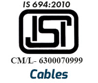 	ISI certified  – Capacitors and Cables